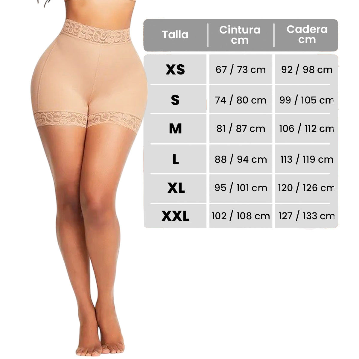 🍑 PANTY INVISIBLE LEVANTA COLA, la solución para tus glúteos | Paga 1 y Llévate 1 Gratis
