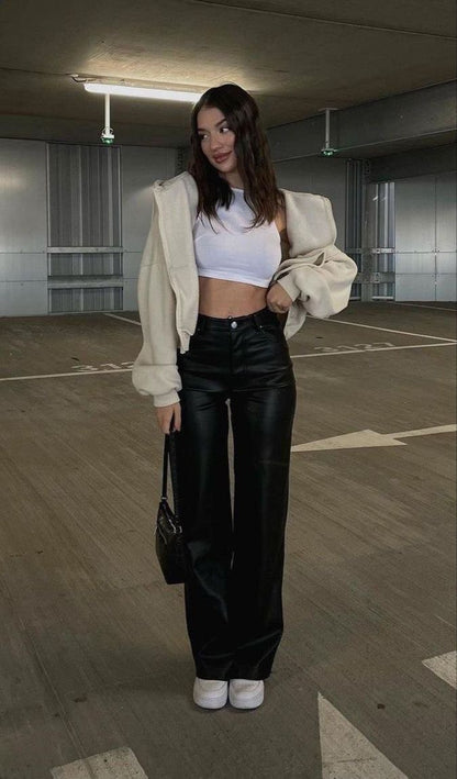 Pantalón Casual Cuerina Suave Horizonte Jazz, Versatilidad y Estilo con Máxima Comodidad Diaria